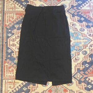 Chic Black Pencil Skirt for Women